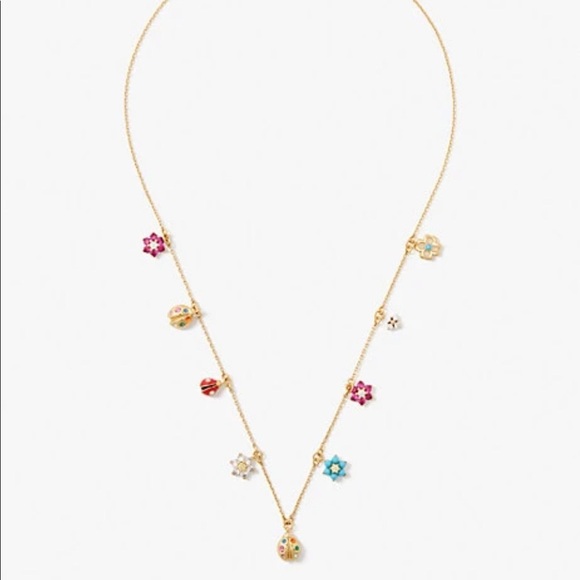 kate spade Jewelry - kate spade Multicolor Charm Necklace